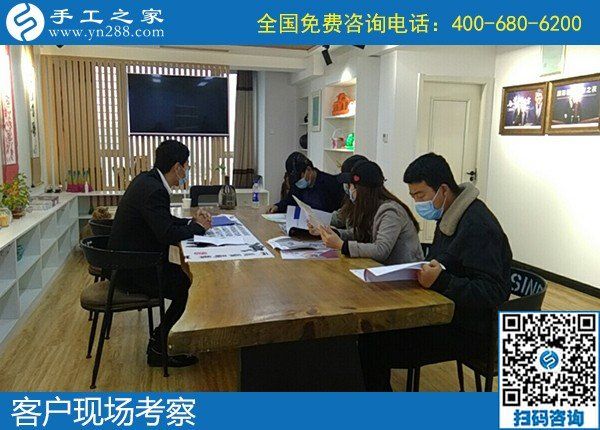 4月10日，純手工活外發(fā)加工、手工活外發(fā)回收，選擇勵志珠手工活。手工之家接待考察合作加工客戶剪影